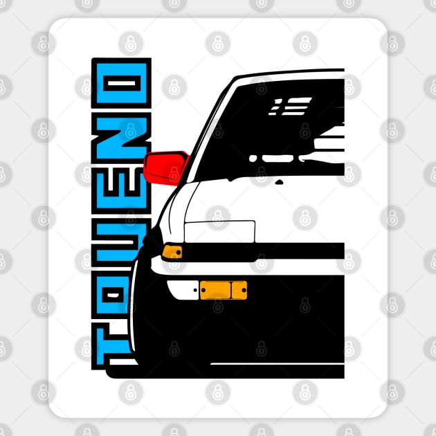 AE86 Trueno Hachiroku Magnet by gaplexio